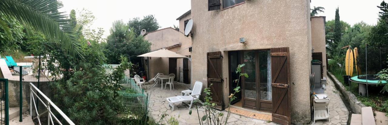Le Cannet 10Mn Cannes Chambre Independante Etage D'Une Maison Avec Piscine Экстерьер фото